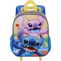 Disney Lilo & Stitch Ocean 3d Rucksack Mit Rollen Blau Blau One Size