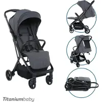 Titaniumbaby Buggy Puls Graphit Grau