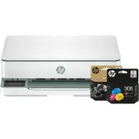 HP ENVY 6130e + 1 Cartouche XL Noire Supplémentaire + 1 Cartouche Couleur