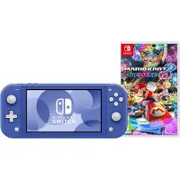 Nintendo Switch Lite Bleu + Mario Kart 8 Deluxe Switch