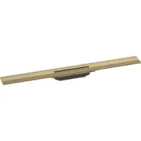 Hansgrohe RainDrain Flex kit de finition pour rigole de douche découpable 80cm Brushed Bronze