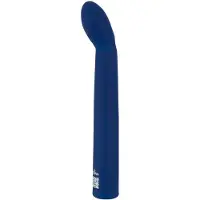 Sweet Smile Smile - vibromasseur point G courbé - silicone bleu