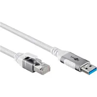 Goobay Câble Ethernet USB A vers RJ45