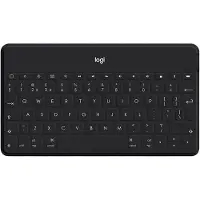 Logitech Keys-To-Go - Tastatur - Bluetooth - Dänemark / Finnland / Norwegen / Schweden - Schwarz