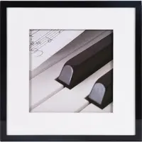Henzo Piano 30x30 Cadre noir -