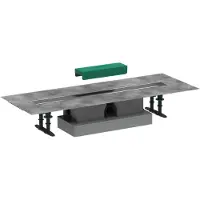Hansgrohe uBox Standard kit d'installation pour rigole de douche 70cm pour Raindrain Match ou Rock
