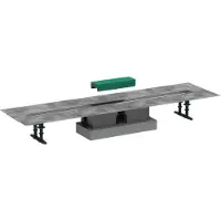 Hansgrohe uBox Standard kit d'installation pour rigole de douche 100cm pour Raindrain Match ou Rock