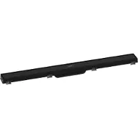 Hansgrohe RainDrain Match kit de finition pour rigole de douche 80cm Noir Mat