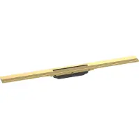Hansgrohe RainDrain Flex kit de finition pour rigole de douche découpable 80cm Polished Gold Optic