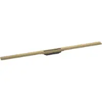 Hansgrohe RainDrain Flex kit de finition pour rigole de douche découpable 120cm Brushed Bronze