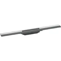 Hansgrohe RainDrain Flex kit de finition pour rigole de douche découpable 70cm chrome brillant