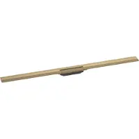 Hansgrohe RainDrain Flex kit de finition pour rigole de douche découpable 120cm Brushed Bronze