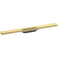 Hansgrohe RainDrain Flex kit de finition pour rigole de douche découpable 80cm Polished Gold Optic
