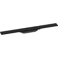 Hansgrohe RainDrain Flex kit de finition pour rigole de douche découpable 70cm Noir Mat