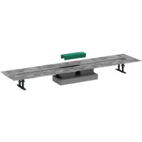 Hansgrohe uBox Flat kit d'installation pour rigole de douche 120cm pour Raindrain Match ou Rock