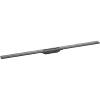 Hansgrohe RainDrain Flex kit de finition pour rigole de douche découpable 120cm Brushed Black Chrome