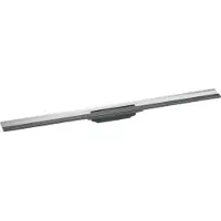 Hansgrohe RainDrain Flex kit de finition pour rigole de douche découpable 100cm chrome brillant