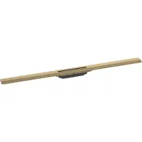 Hansgrohe RainDrain Flex kit de finition pour rigole de douche découpable 100cm Brushed Bronze