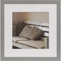 Henzo Bois flotté 40x40 Cadre gris -