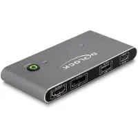 DeLOCK 8K USB-C KVM Switch HDMI Displayport USB2.0 HDMI