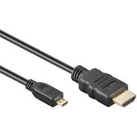 Goobay Câble HDMI Ultra Haute Vitesse vers Micro-HDMI 8K @ 60 Hz - Goo