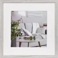 Henzo Cadre photo Moderne - 60x60cm - Blanc