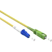 Goobay Câble à fibres optiques - SC-APC - LC-UPC -