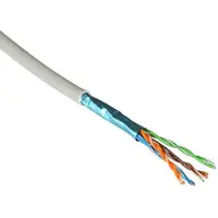 Techtube Pro Patch C. Cat.5E Draka F/UTP AWG26, 300MHz, vert, 100m -