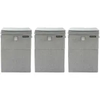 Brabantia Corbeilles à Linge Grey Lot de 3