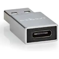 Nedis USB C - USB A male vers USB C female - USB 3.2 Gen 1x1