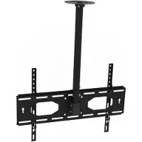 Allteq Support TV pour plafond - Taille de l'écran : jusqu'à 65 pouces