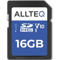 Allteq ALLSDH16G-100V10, 16 Go, SD, 100 Mo/s, 40 Mo/s