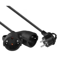 Allteq Câble d'extension - double -