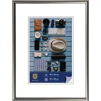 Henzo Cadre photo Napoli - 50x60cm - Gris