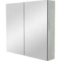 Storke Reflecta armoire de toilette 85 x 75 cm béton gris foncé