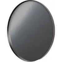 Balmani Giro Round miroir rond Brushed GunMetal Ø 75 cm