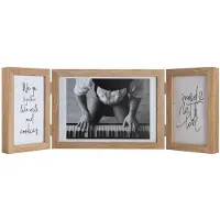 Henzo PIANO Cadre photo triple 3x 10x15 cm. chêne naturel -