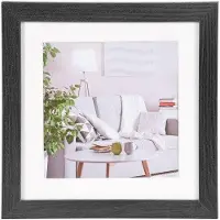 Henzo Cadre Modern - 50x50cm - Noir