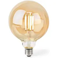 Nedis SmartLife Lampe à filament LED Wi-Fi E27 806 lm 7 W Blanc chaud 1800