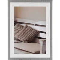 Henzo Bois flotté 60x90 Cadre gris -