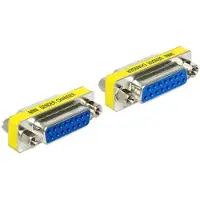 DeLOCK Coupleur série D-sub - 15 broches série femelle vers 15 broches sér