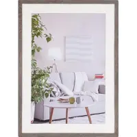 Henzo Cadre Modern - 50x70cm - Gris foncé