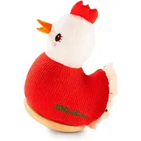 Lilliputiens Animal à bascule Paulette - Jouet à bascule doux Poulet