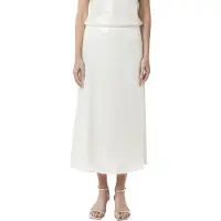Comma Jupe beige clair
