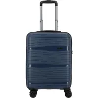 D&N Valisette 'Travel Line 4300' bleu marine / bleu foncé