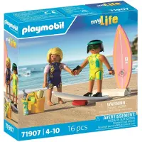 Playmobil 71907 Cours de surf à la plage, 2 personnages