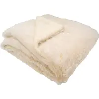 DOMIVA Couverture Domiva Beige - Confort Douillet à Domicile