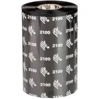 Zebra 2100 Wax ruban thermique 450 m Noir