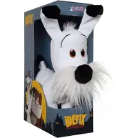 GIPSY TOYS - Dogmatix et l'Indomptable - 30 cm - Vendu en coffret cadeau - Blanc et noir