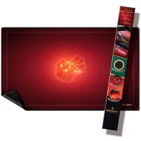 Wogamat Tapis Multijeux Rubis Taille 2 60 x 100 cm Rouge